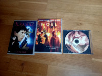 Trije filmi na DVD