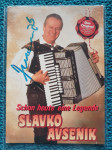SLAVKO AVSENIK - ORIG. AVTOGRAM
