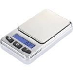 Žepna tehtnica Basetech SJS-60008 (maks.) 200 g točnost 0.01 g, bateri
