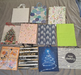 Darilne vrečke, vrečke za darila za božič, praznike, rojstni dan