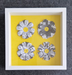 Izvirna 3D slika z rožicami