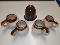 keramicni zvonček in posodice