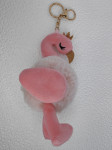 obesek za ključe flamingo