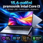 Prenosnik Intel Core i3, 15,6", 16 GB RAM, Windows 11 - NAJNIŽJA CENA*