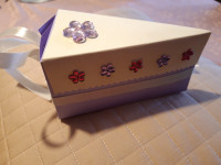 Voščilnica košček torte
