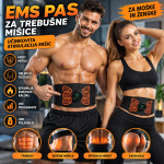 Pas za trebušne mišice, električni mišični stimulator - NAJNIŽJA CENA*