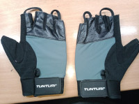 Tunturi fitnes rokavice Pro Gel, črne, L velikost