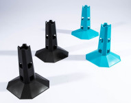 Visoki stožci za treninge in poligon 4 kosi