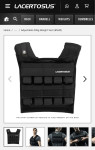 Weight vest 20kg
