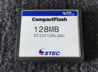 CF spominska kartica 128MB STEC, industrijska raba