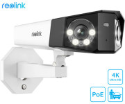 Reolink Duo 2 PoE IP kamera, dva objektiva, 4K Ultra HD, WiFi, 180° sn