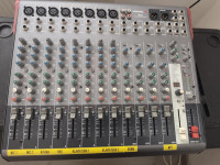 16 kanalna mešalna miza PROEL MIO 16,aktivni zvočniki AUNA PRO 2x750w