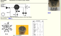elektronka EL41 močnostna izhodna pentoda, predhodnica znane EL84