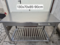 Inox pult z predalom