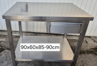 Inox pult z predalom