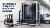 SKLADISCNI SISTEMI ZA PLOČEVINO in CEVI