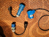 Camping električni priključki, vtičnica, kabel, adapter...