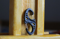 Dvojni karabin, vponka z žičko