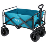 Transportni voziček za plažo zelen