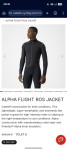 Castelli ALPHA FLIGHT ROS JACKET - kolesarska jakna