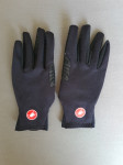 Tople kolesarske rokavice Castelli Lightness 2 black - nove (L)