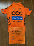 kolesarske hlače in dres, otroško,CCC Sprandi