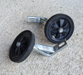 Pomožna, dodatna koleščka, kolesa za otroško kolo, fi 11,5 cm