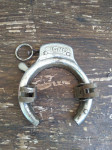 stara ključavnica za kolo komplet s ključem, kolesarska ključavnica