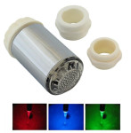 ECO RGB LED nastavek za armature krom – temperaturni senzor + reducirk