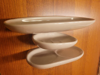 keramični kopalniški retro set, komplet