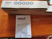 LEDSJÖ LED stenska svetilka, IKEA  NOVO