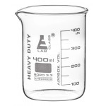 ČAŠA 400 ML – BOROSILIKATNO STEKLO 3.3, GRADUIRANA