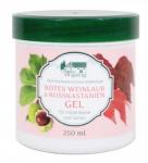 Gel iz lista rdeče vinske trte in kostanja 250 ml