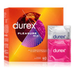 KONDOMI Durex Pleasure Mix 40/1