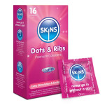 KONDOMI Skins Dots & Ribs 16/1