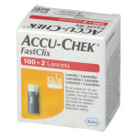 Lancete Accu-Chek FASTCLIX, 100+2 lancet