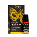 STIMULACIJSKI LIP GLOSS Orgie Electric Fellatio - tutti frutti, oralni