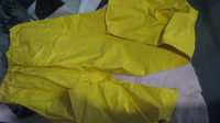 Moske dežne hlače-rumene, platnene, vel.L