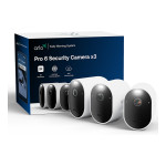 Arlo Pro 6 2K+ IP varnostna kamera, 3-kom