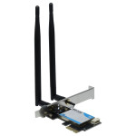 Inter-Tech EP-132 PCI Express brezžični omrežni adapter Wi‑Fi 5, Bluet