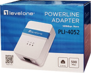 Level One 500Mbps Powerline Adapter - nov zapakiran 2 pack