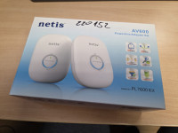 NETIS AV600 POWERLINE ADAPTER KIT PL7600 - LAN OVER 220V
