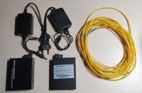 Optični Pretvornik Kit - Gigabit Media Converter FO-UTP 10/100/1000