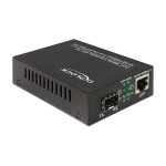 PoE+ medijski pretvornik 10/100/1000Base-T v SFP