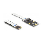 Pretvornik M.2 Key B+M konektorja na 1 x Mini PCIe režo polovične / po