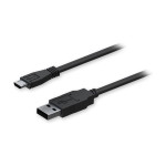 Teltonika USB 2.0 kabel USB-A vtič v Micro-USB vtič 0,8 m črn