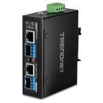 TRENDnet TI-BF22SFP Industrialni medijski pretvornik, 2-portni SFP do