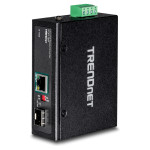 TRENDnet TI-UF11SFP notranji 1000 Mbit/s črn omrežni medijski pretvorn