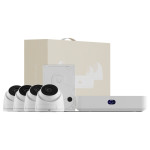 Ubiquiti UNVR-Instant Kit omrežni video snemalnik s 4 kamerami, 1 TB i