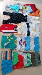 Komplet poletnih oblačil za fantka št.74 (6-9 mesecev)